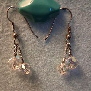 CRYSTAL DANGLE EARRINGS
